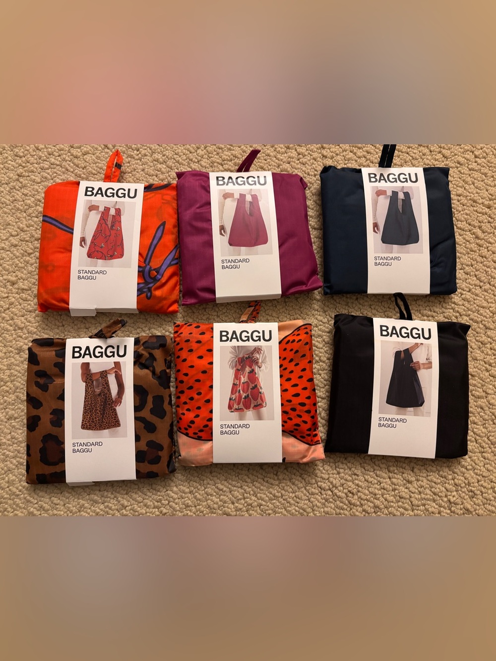 BAGGU Floral Foldable Tote   Select any 2